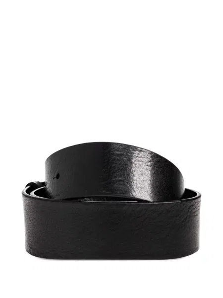 Curea Dsquared2 cu cataramă cu autograf negru