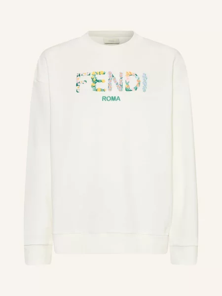 Fendi Bluza Nierozpinana weiss biała