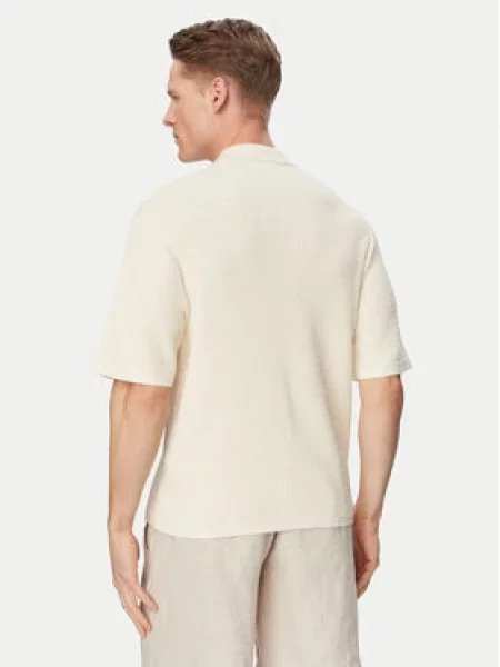 Jack & Jones Marškiniai Montauk Kreminė
