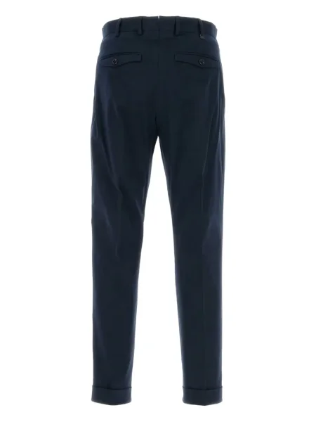 Pantaloni Pt Torino plisate albastru