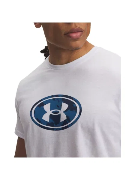 Tricou Under Armour cu imagine alb