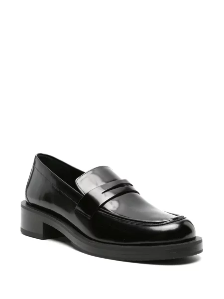 Iš natūralios odos loaferiai Stuart Weitzman juoda