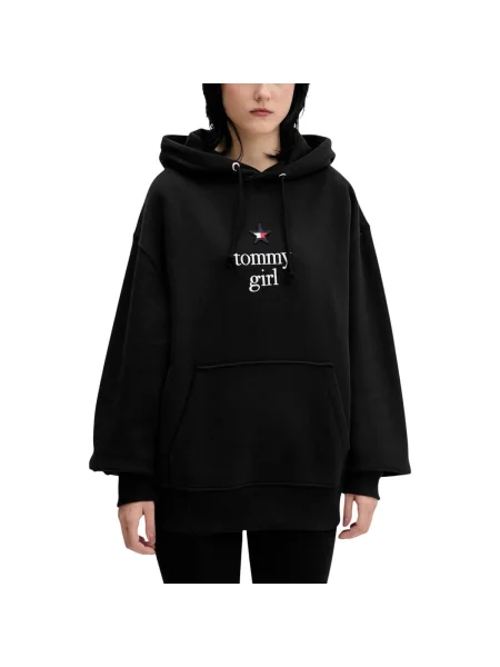 Tommy Jeans mikina čierna