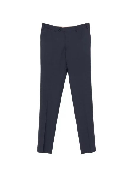 Pantaloni Canali albastru