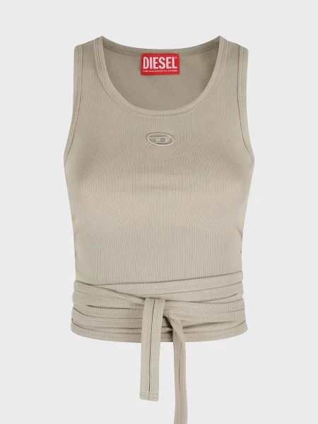 Майка Diesel бежева