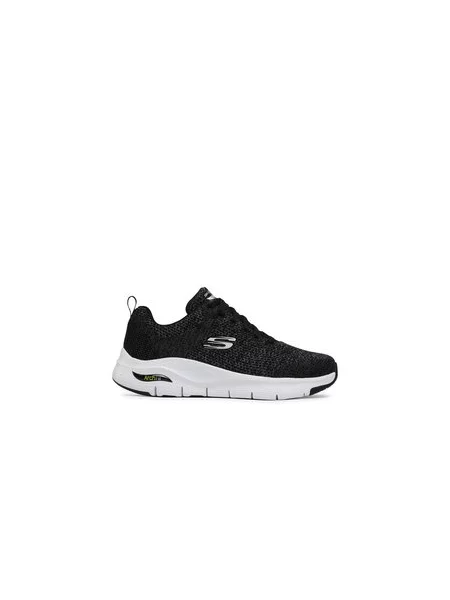 Polobotky Skechers černé
