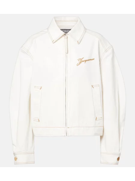 Geacă de blugi Jacquemus alb