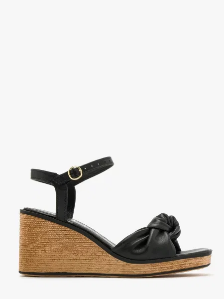 Кожаные босоножки Rylko черные