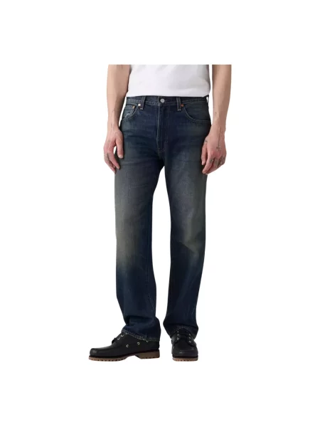 Jeansy straight leg Levi's niebieskie