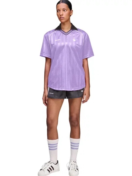 Футболка Adidas Originals фиолетовая