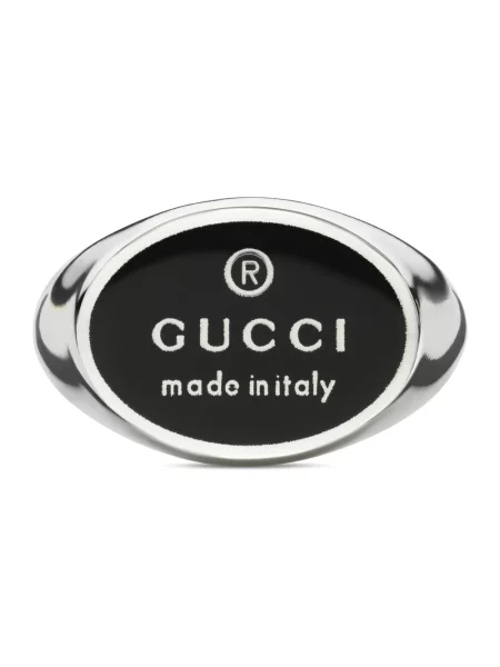 Pierścionek Gucci szary