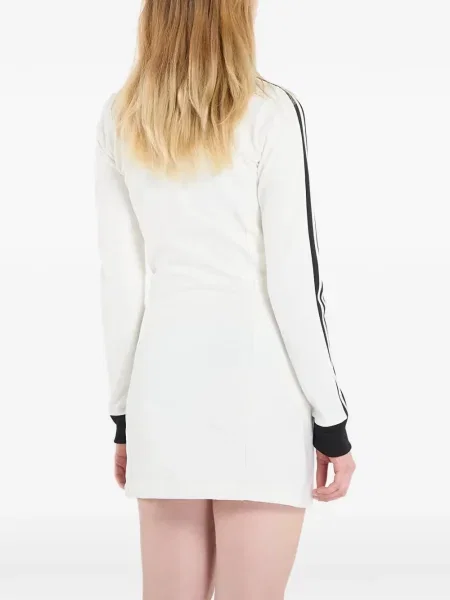 Krótka graficzny koszulka Adidas Campus z perforacją szara