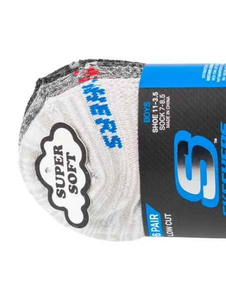 Skarpetki sportowe dla dzieci Boys No Terry Socks szare