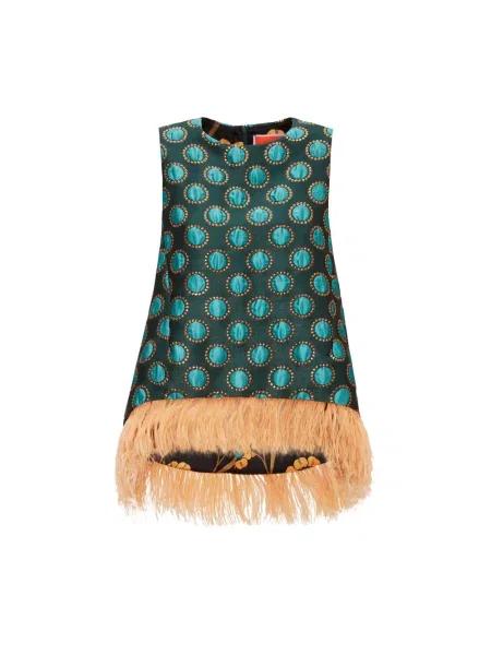 Top La Doublej zielony