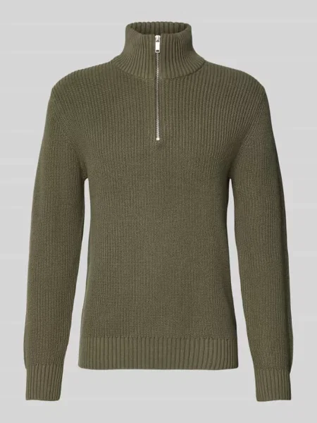 Sweter z dzianiny z kołnierzem Mcneal