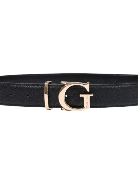 Cu centură curea Guess negru