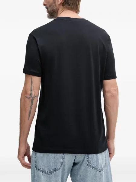 Tricou Armani Exchange cu imagine albastru