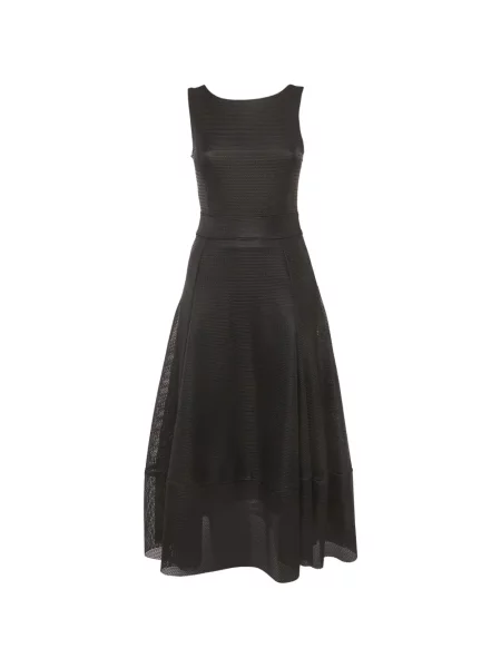 Rochie midi Maje plasă negru