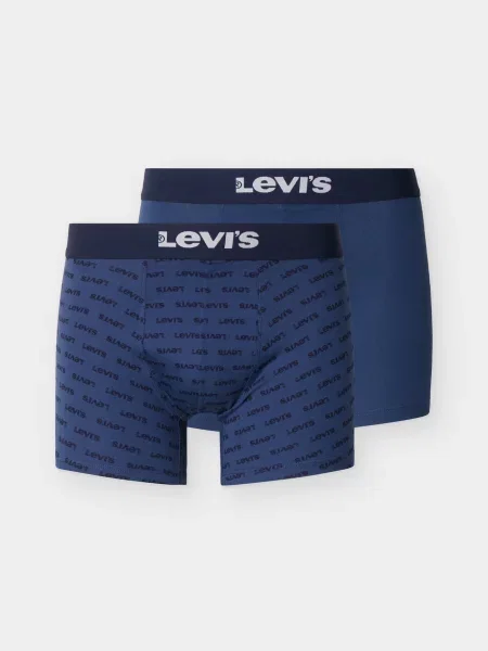 LEVI'S ® Boxeri bleumarin / albastru închis alb