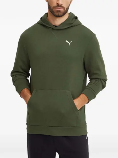 Hanorac cu glugă Puma cu imagine verde