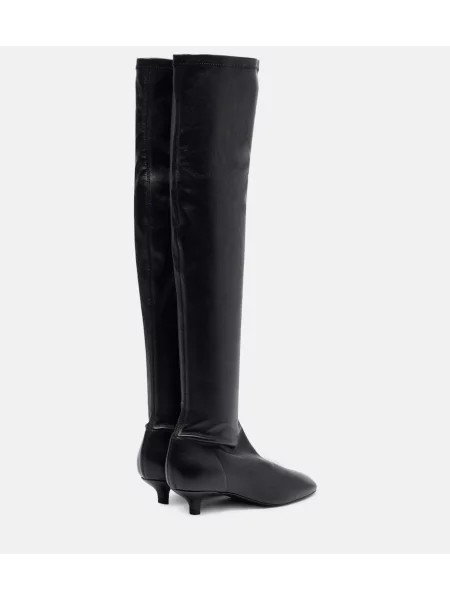 Cizme Toteme din piele negru