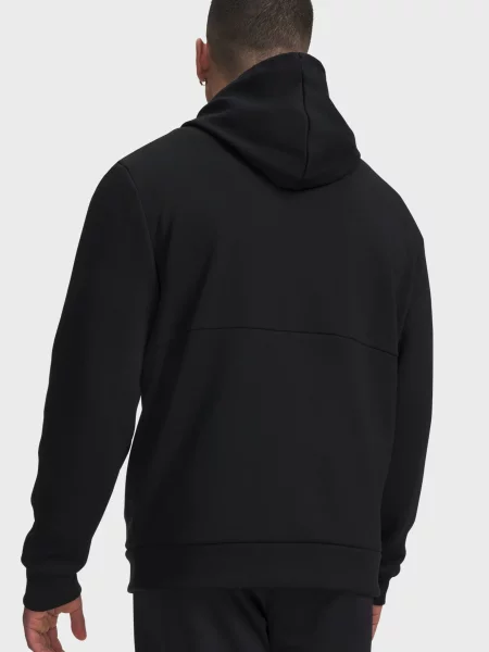 Флисовое худи Under Armour черное