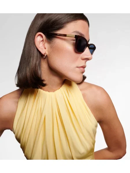 Ochelari de soare Bvlgari maro