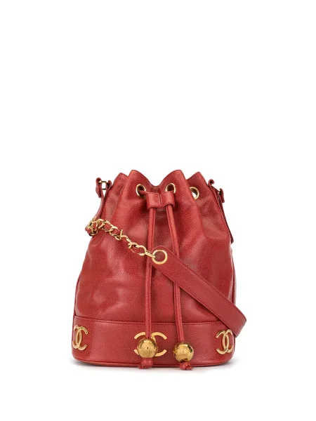Kabelka Chanel Pre-owned červená