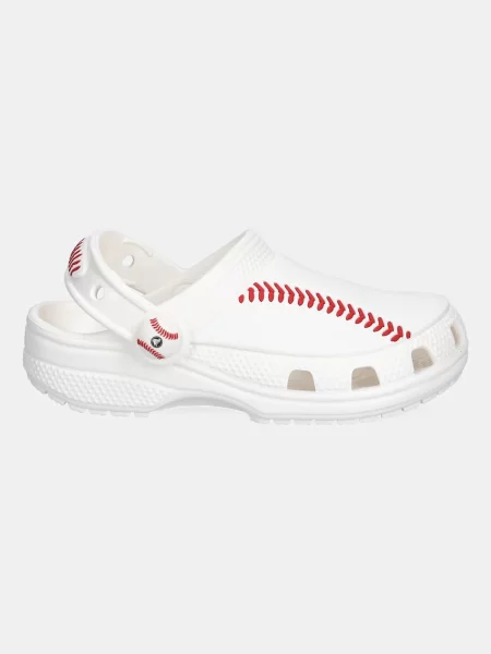Crocs Dječje natikače CLASSIC BASEBALL CLOG T bijela
