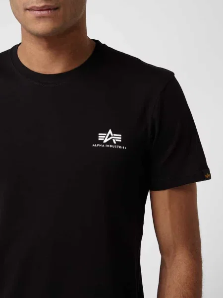 Alpha Industries T-shirt Mężczyźni jednolity L czarny