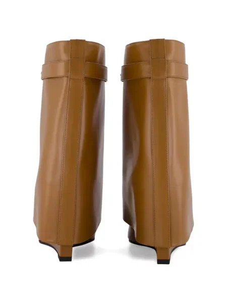 Cizme scurte Givenchy din piele maro