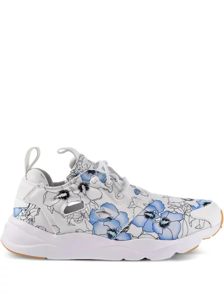 Sneakersy Reebok w kwiatki białe
