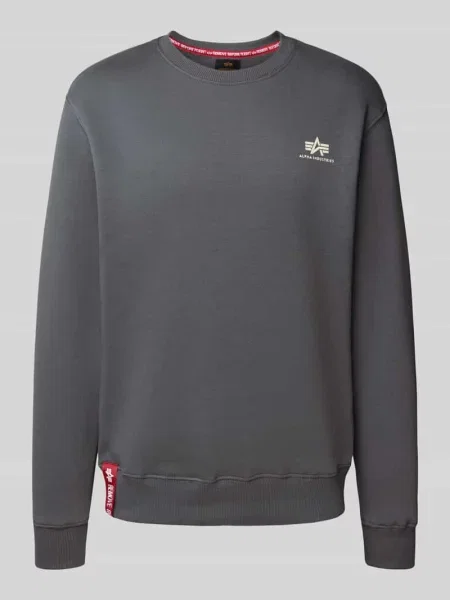 Bluza z nadrukiem z logo Alpha Industries