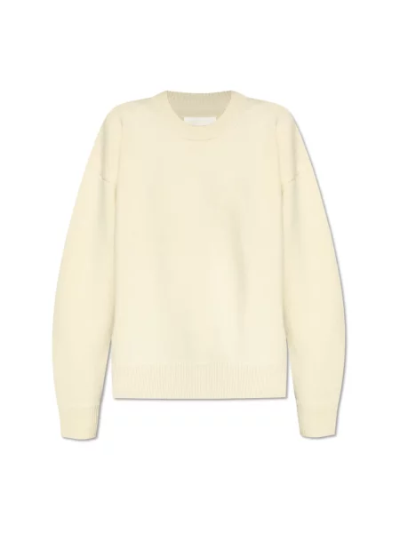 Sweter Jil Sander wełniany beżowy