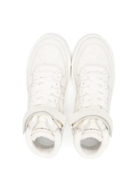 Sneakersy dziecięce Emporio Armani białe