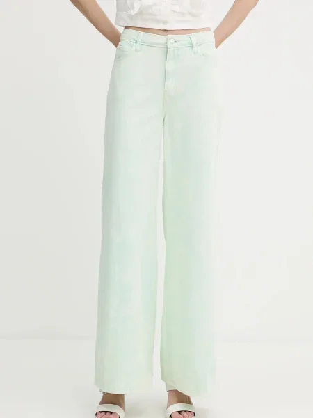 Guess jeansy BELLFLOWER zielony