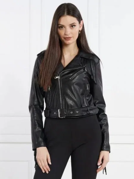 Liu Jo Kabát | Cropped Fit fekete