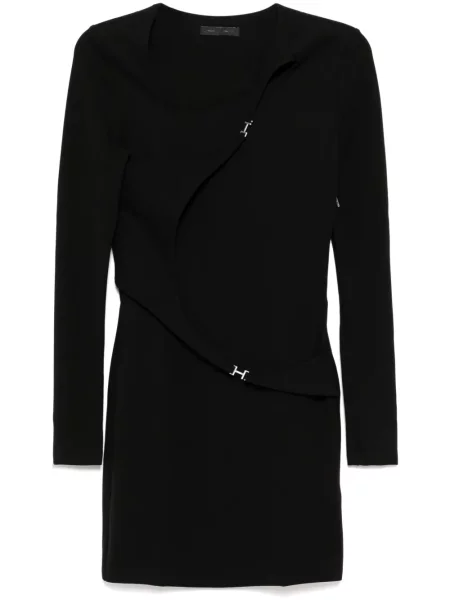 Sukienka Heliot Emil garniturowa czarna