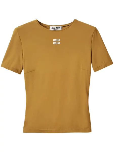 Tricou Miu Miu verde