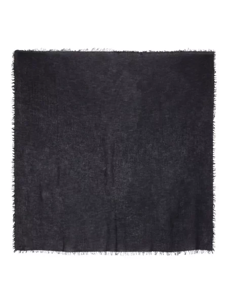 Fular Faliero Sarti cu franjuri negru