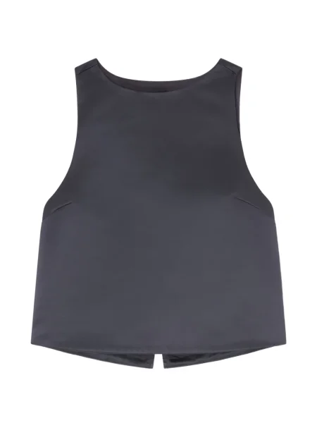 Vestă Ganni cu legături negru