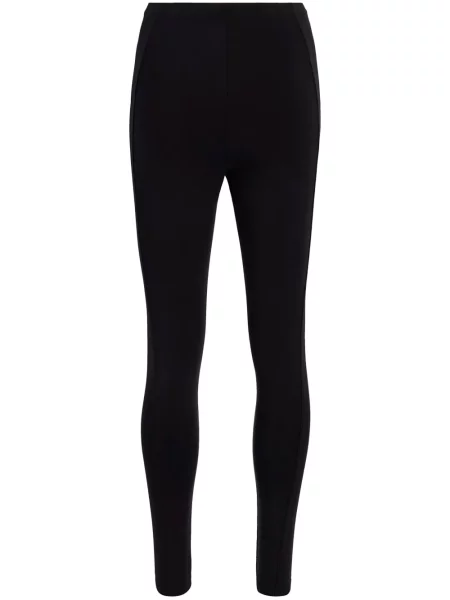 Legginsy Another Tomorrow z wysoką talią czarne