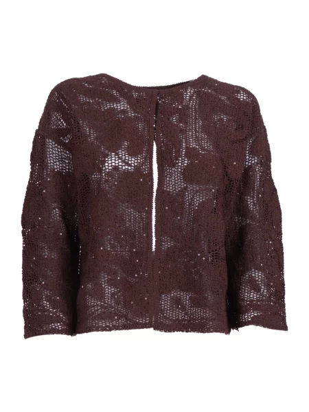 Sweter Kangra brązowy