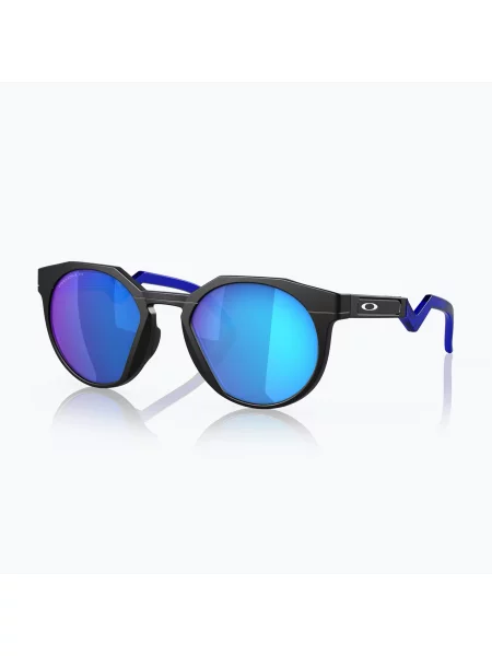 Okulary przeciwsłoneczne Oakley HSTN matte black/prizm sapphire polar czarne