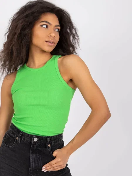 Tricou Fashionhunters verde