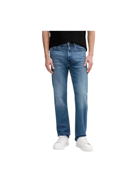 Jeansy Calvin Klein Jeans niebieskie