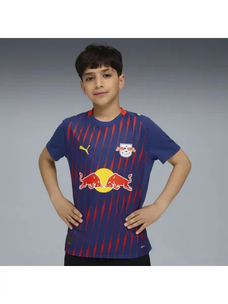 PUMA Młodzieżowa koszulka wyjazdowa RB Leipzig Odzież niebieski