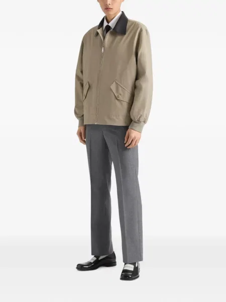Pantaloni Givenchy de flanelă gri