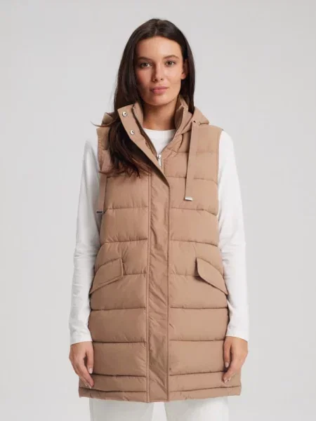 Жилет з утеплювачем DIVERSE Aurel бежевий