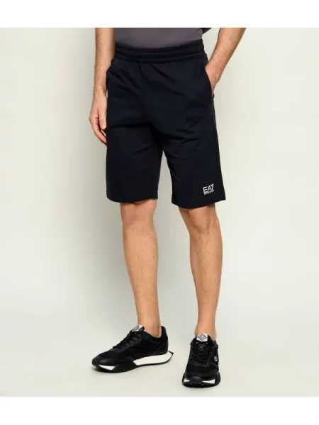 Pantaloni scurți Emporio Armani negru